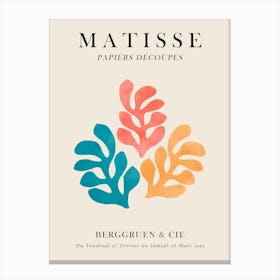 Floral matisse 13 Canvas Print