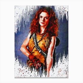 Ygritte Game Of Thrones Potrait Canvas Print