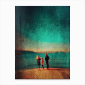 Together On The Coast Canvas Print