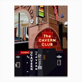 The Cavern Club Print | Liverpool Print Canvas Print