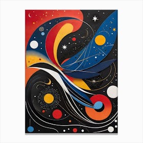 Bird In Space Canvas Print