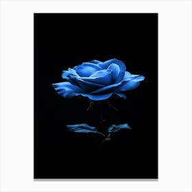 Blue Rose Canvas Print