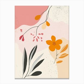 Abstract Floral Painting 53 Canvas Print