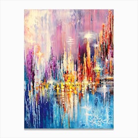 Abstract Cityscape 6 Canvas Print