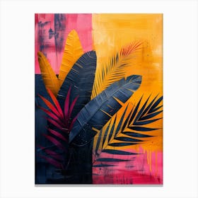 Tropical Leaves 5 Canvas Print