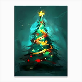 Christmas Tree 56 Canvas Print