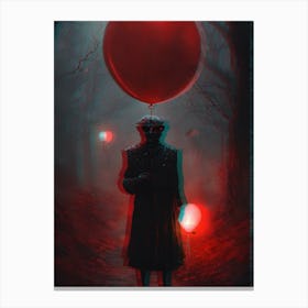 Red Balloon Canvas Print