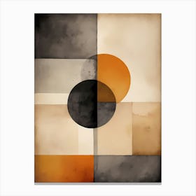 Abstract Geometric Painting (5) 1 Canvas Print