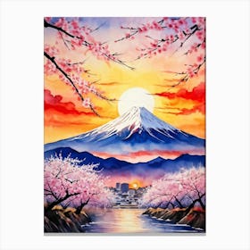 Mt Fuji 1 Canvas Print