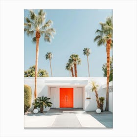 Palm Springs Home 1 Canvas Print