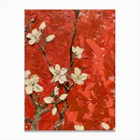 Blossoming Almond Tree 3 Canvas Print