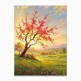 Cherry Blossom Tree 9 Canvas Print