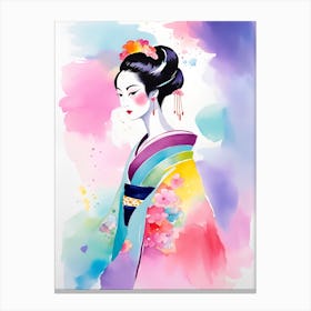 Geisha 69 Canvas Print