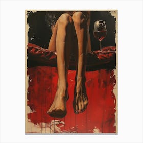 'Sex And Wine' Canvas Print
