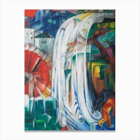 The Bewitched Mill, Franz Marc Canvas Print