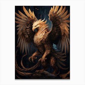 Griffin Digital Painting 1 Canvas Print
