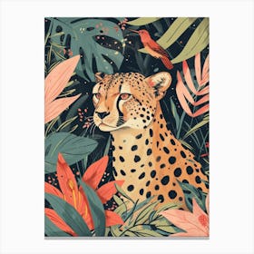 Cheetah In The Jungle 9 Canvas Print