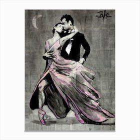 And We Danced Canvas Print