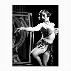 1920's Burlesque Dancer ~Reimagined 109 Canvas Print