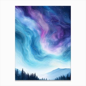 Northern Lights Canvas Print