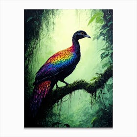 Rainbow Pheasant Leinwandbild