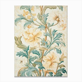 Floral Wallpaper 373 Canvas Print