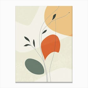 Abstract Flower Ii Canvas Print Canvas Print