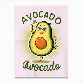 Avocado Avocado Canvas Print