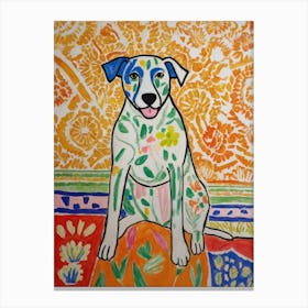 Dalmatian Style Henri Matisse Canvas Print