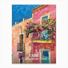 Mediterranean Views Cadiz 1 Canvas Print