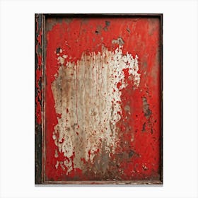 Vintage Frame Exhibiting Signs Of Aging A Spectrum Of Worn And Grimy Textures Co Existing On Its Su (5) Canvas Print