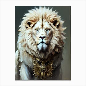 Lion Of Kings Canvas Print