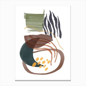 abstract minimalist art Canvas Print