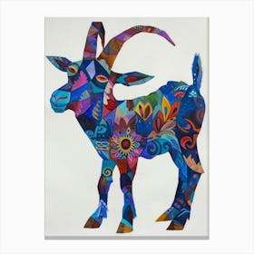 Goat Painting 2 Canvas Print