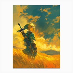 Legend Of Zelda Breath Of The Wild 2 Canvas Print