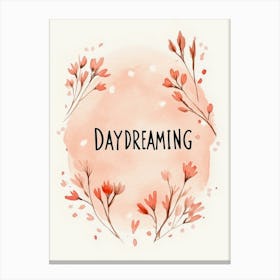 Daydreamingno2 Canvas Print