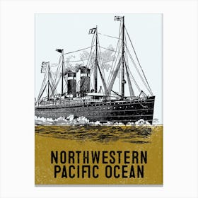 Northwestern Pacific Ocean Canvas Print