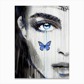 Blue Karma Canvas Print