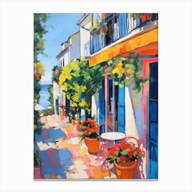 Marbella Spain 8 Fauvist Painting Canvas Print