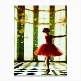 Ballerina Photo Canvas Print