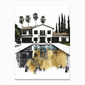 California House 5 Canvas Print