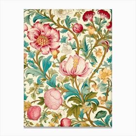 Floral Wallpaper 132 Canvas Print