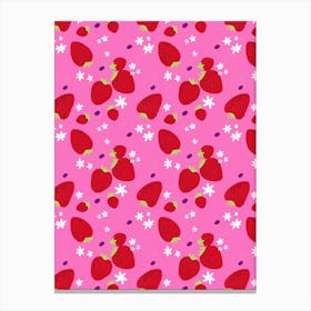 Strawberries Canvas Print