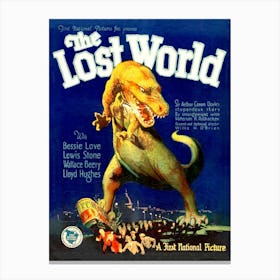 The Last World, Movie Poster Canvas Print