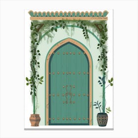 Islamic Door 1 Canvas Print