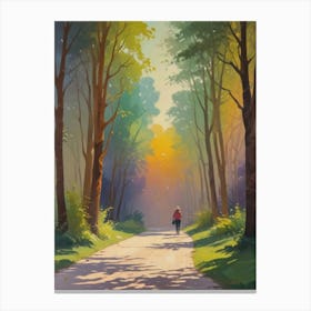 Walk In The Woods 1 Canvas Print