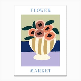 Flower Market 27 Canvas Print