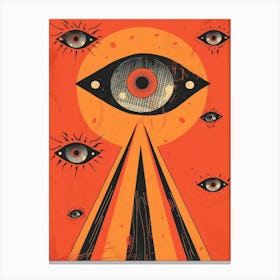 Eye Of The Gods 1 Canvas Print