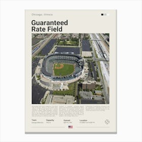 Baseball - Chicaco White Sox - Guaranteed Rate Field 2 Canvas Print