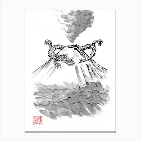 Fuji Dragon Canvas Print